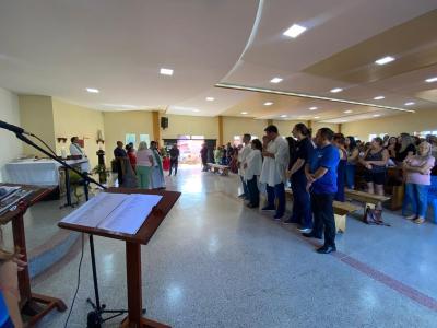 Festa em Louvor a São Sebastião em Campo do Bugre Marcou Encerramento do Ciclo do Padre Edinaldo Mendes